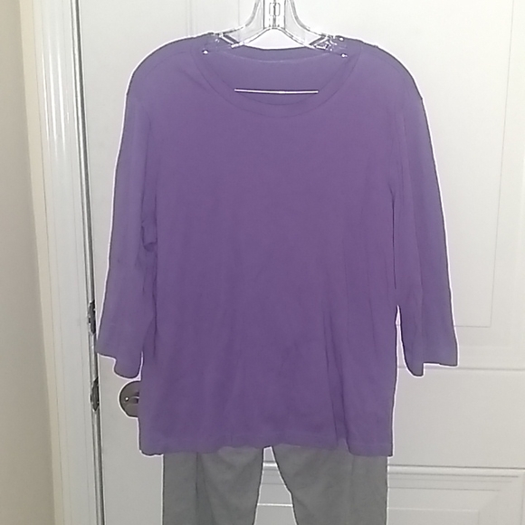 5pc lav/gray weekend set - Picture 4 of 12